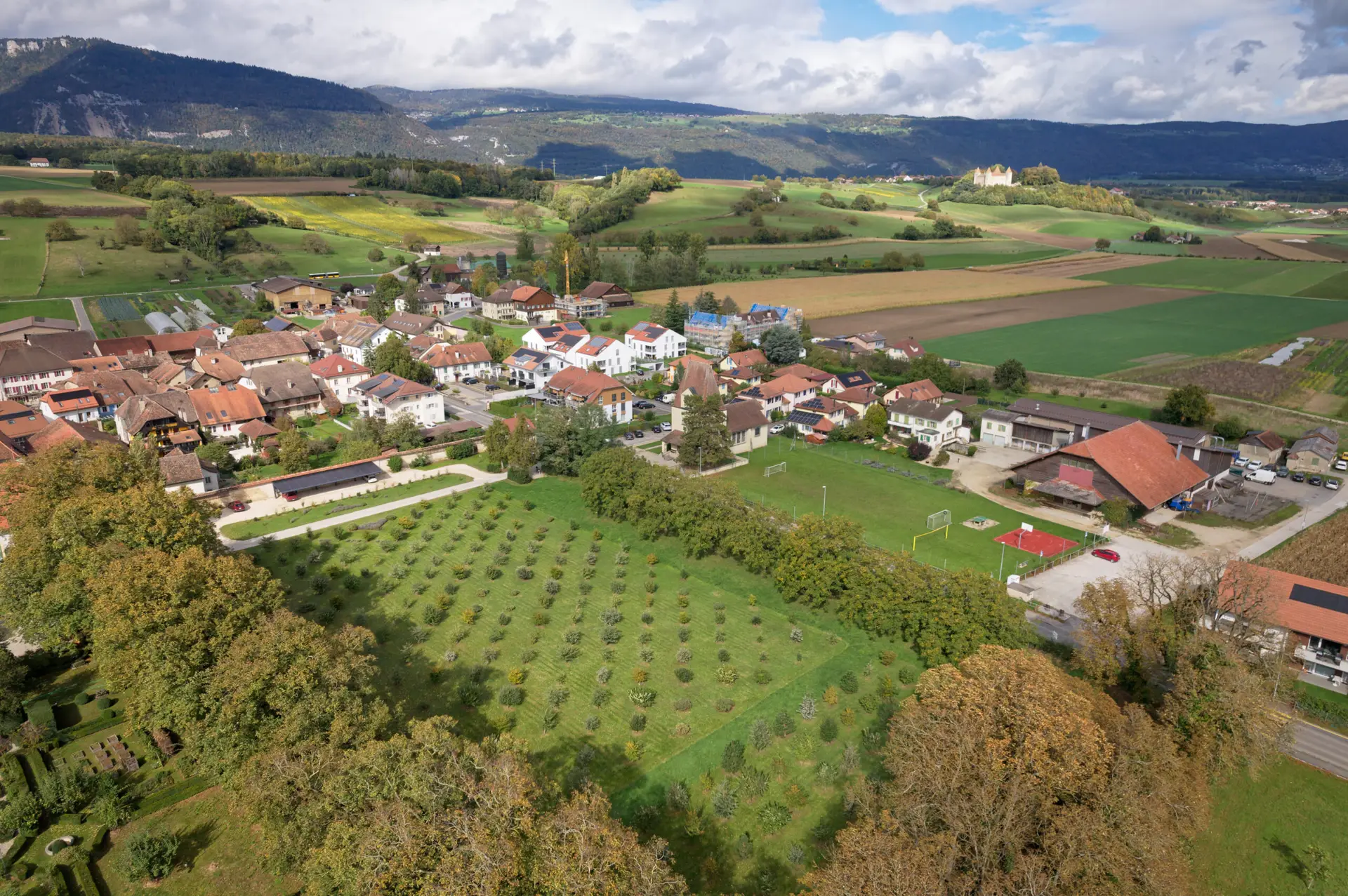 Château de Mathod & Truffe : Visite de la Truffière