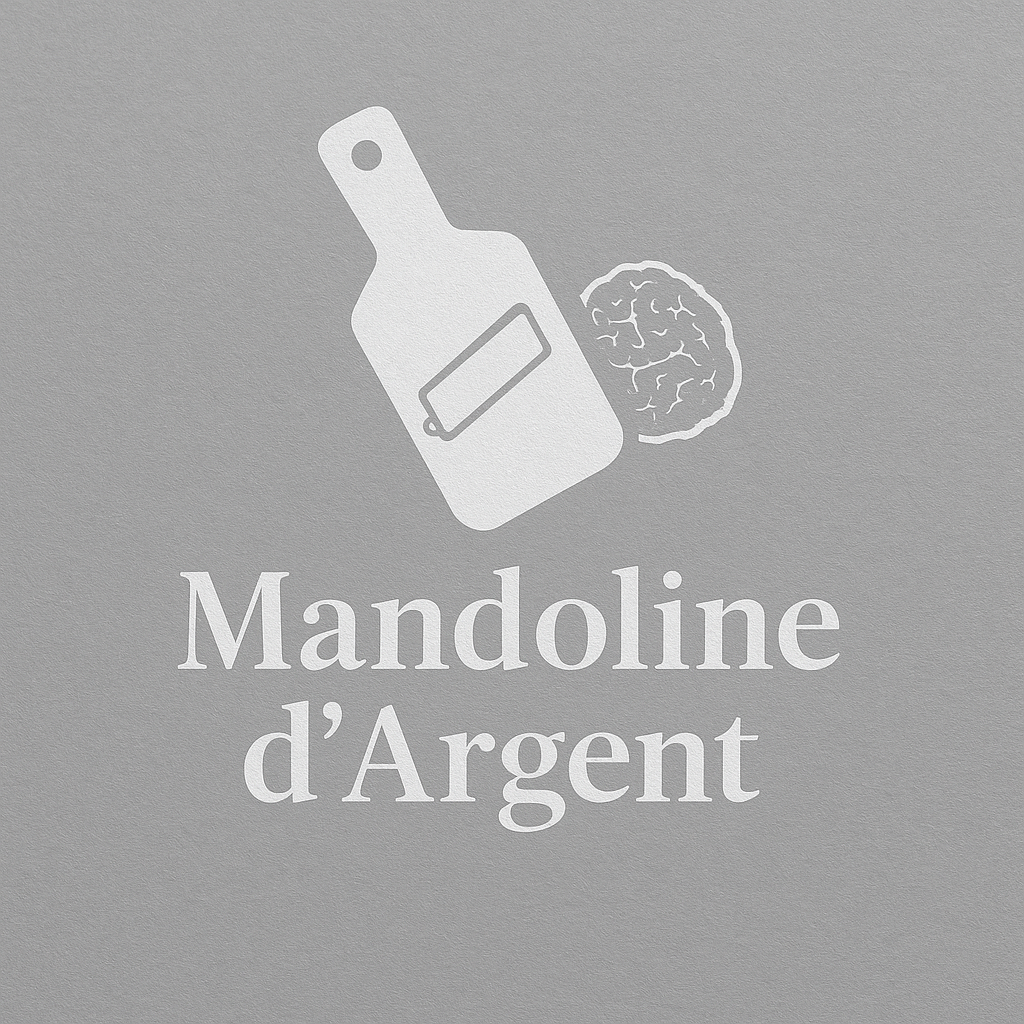 Mandoline Argent