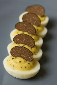 Oeuf mimosa à la truffe